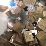 機密書類溶解処理前